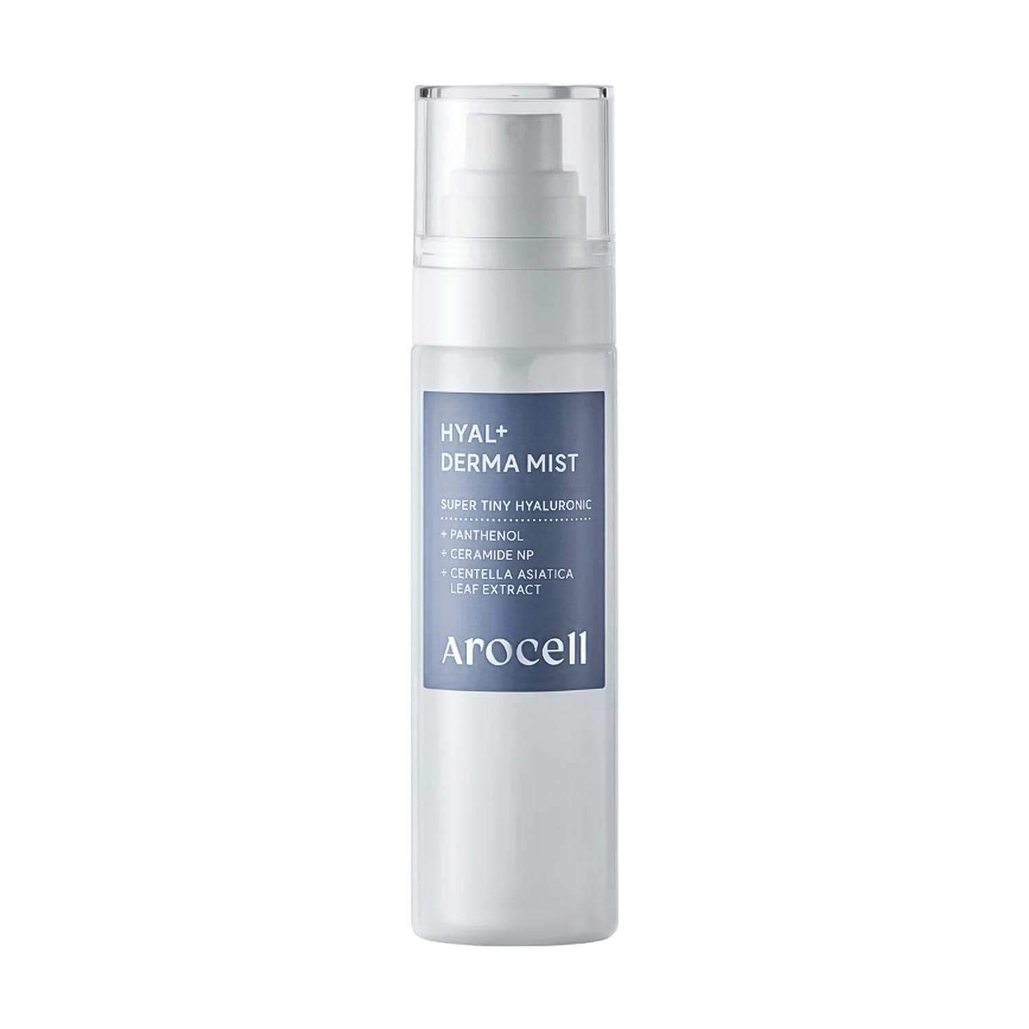 Зволожувальний міст для обличчя Arocell Hyal+ Derma Mist з гіалуроновою кислотою, церамідами та пaнтенoлoм, 100 мл