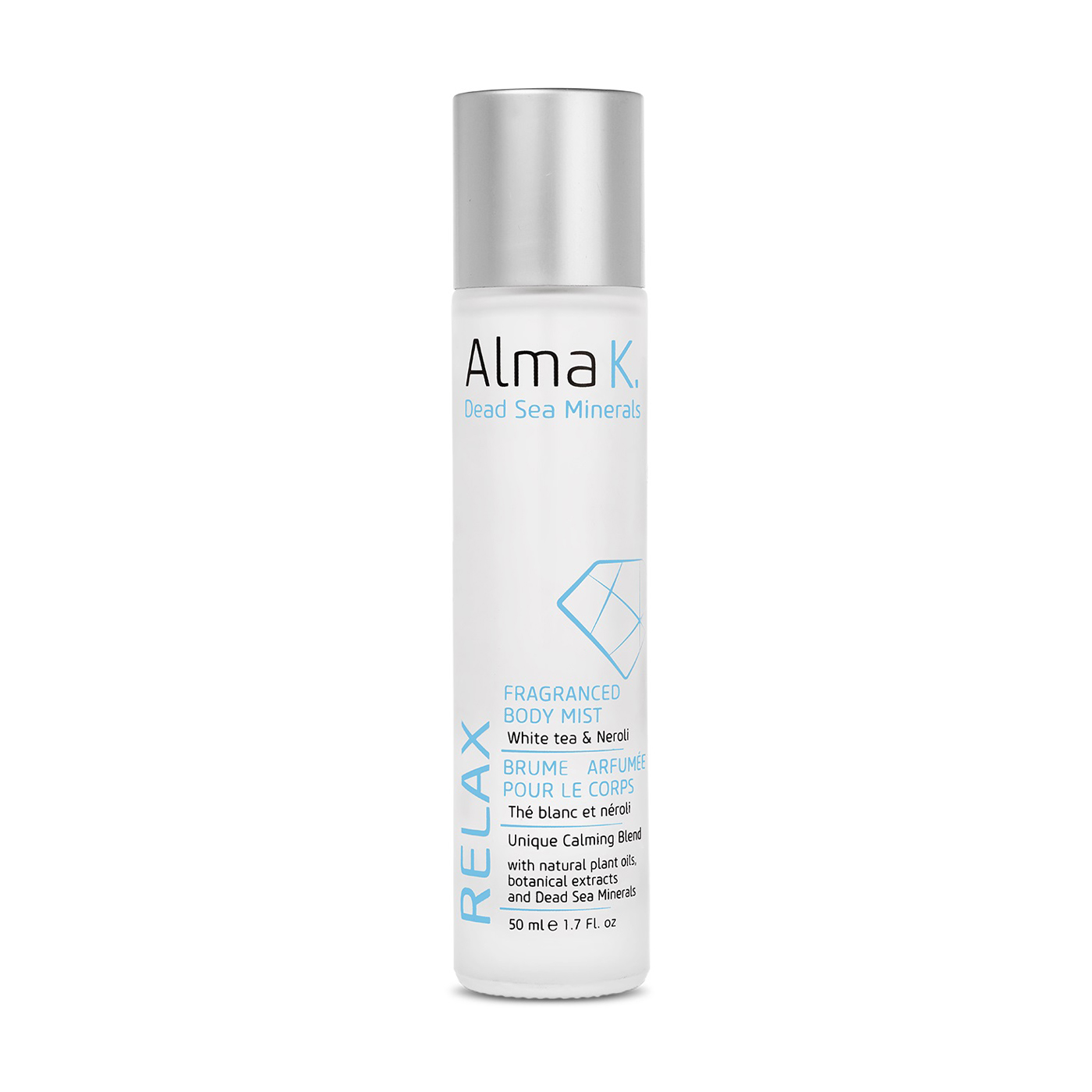 Зволожувальний міст для тіла Alma K. Relax Fragranced Body Mist Білий чай та неролі, 50 мл