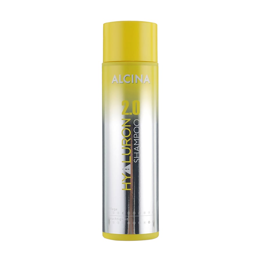 Зволожувальний шампунь Alcina Hyaluron 2.0 Shampoo для сухого та ламкого волосся, з гіалуроновою кислотою, 250 мл