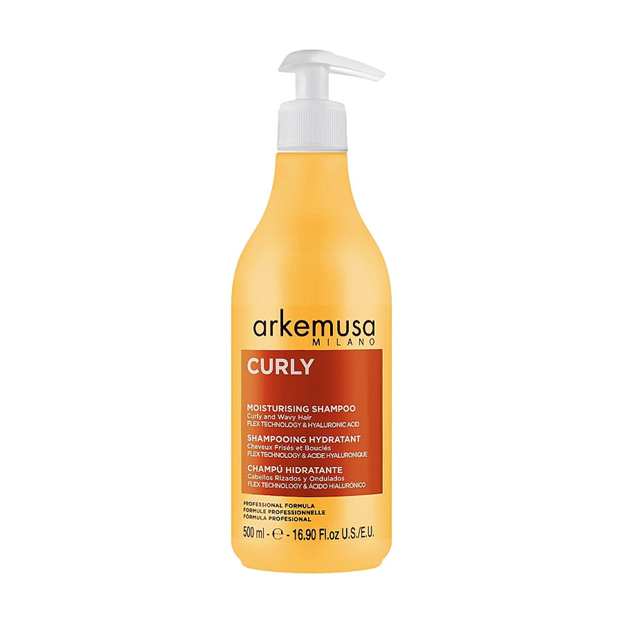 Зволожувальний шампунь Arkemusa Curly Shampoo для кучерявого та хвилястого волосся, 500 мл