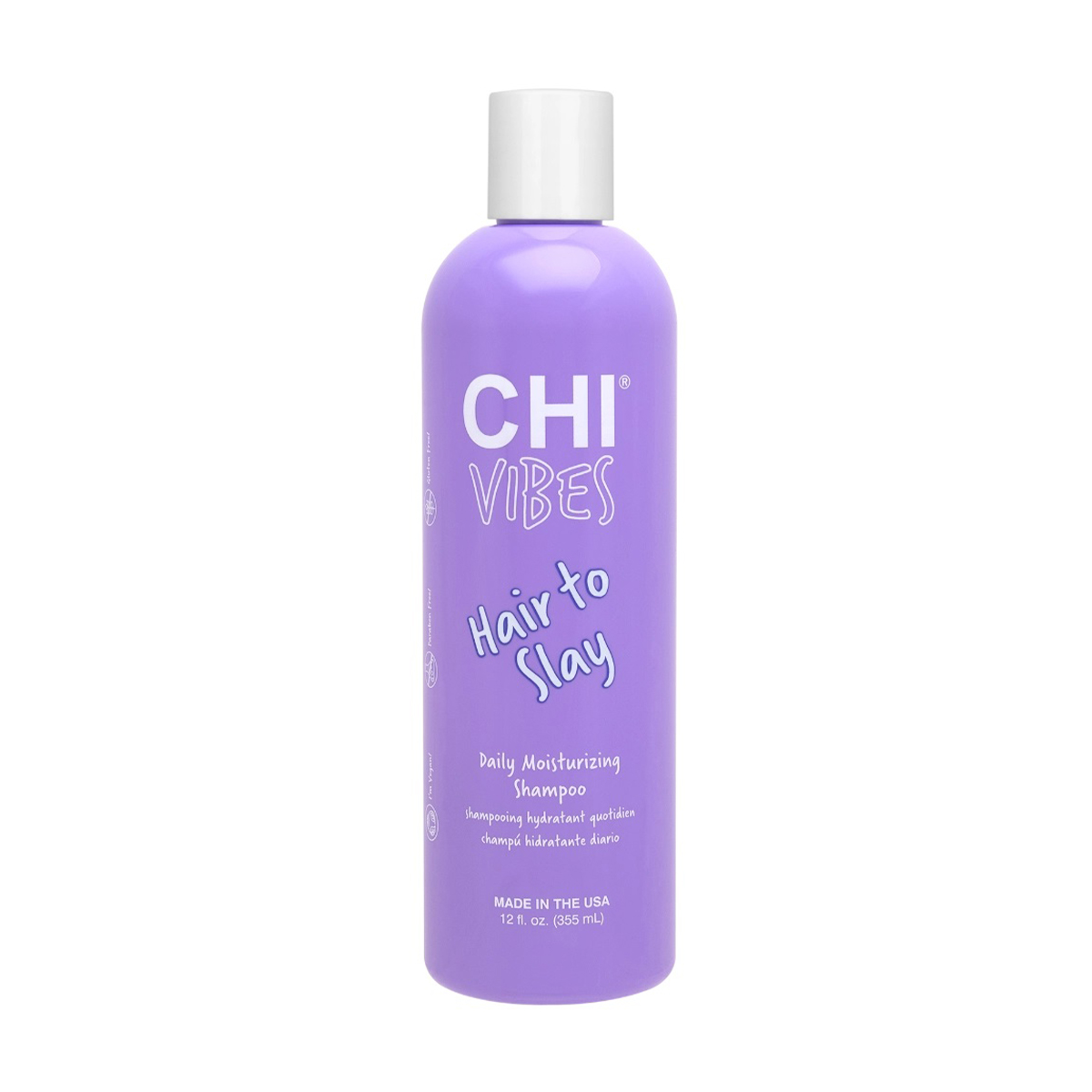 Зволожувальний шампунь CHI Vibes Hair To Slay Daily Moisturizing Shampoo для щоденного миття волосся, 355 мл