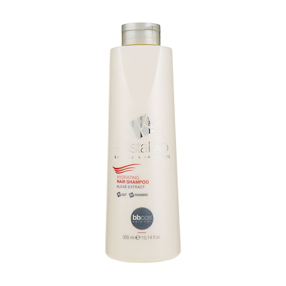 Зволожувальний шампунь для волосся BBcos Kristal Evo Hydrating Hair Shampoo, 300 мл