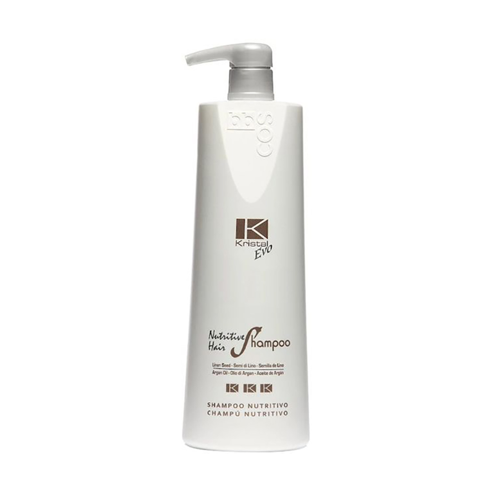 Зволожувальний шампунь для волосся BBcos Kristal Evo Hydrating Hair Shampoo, 1 л