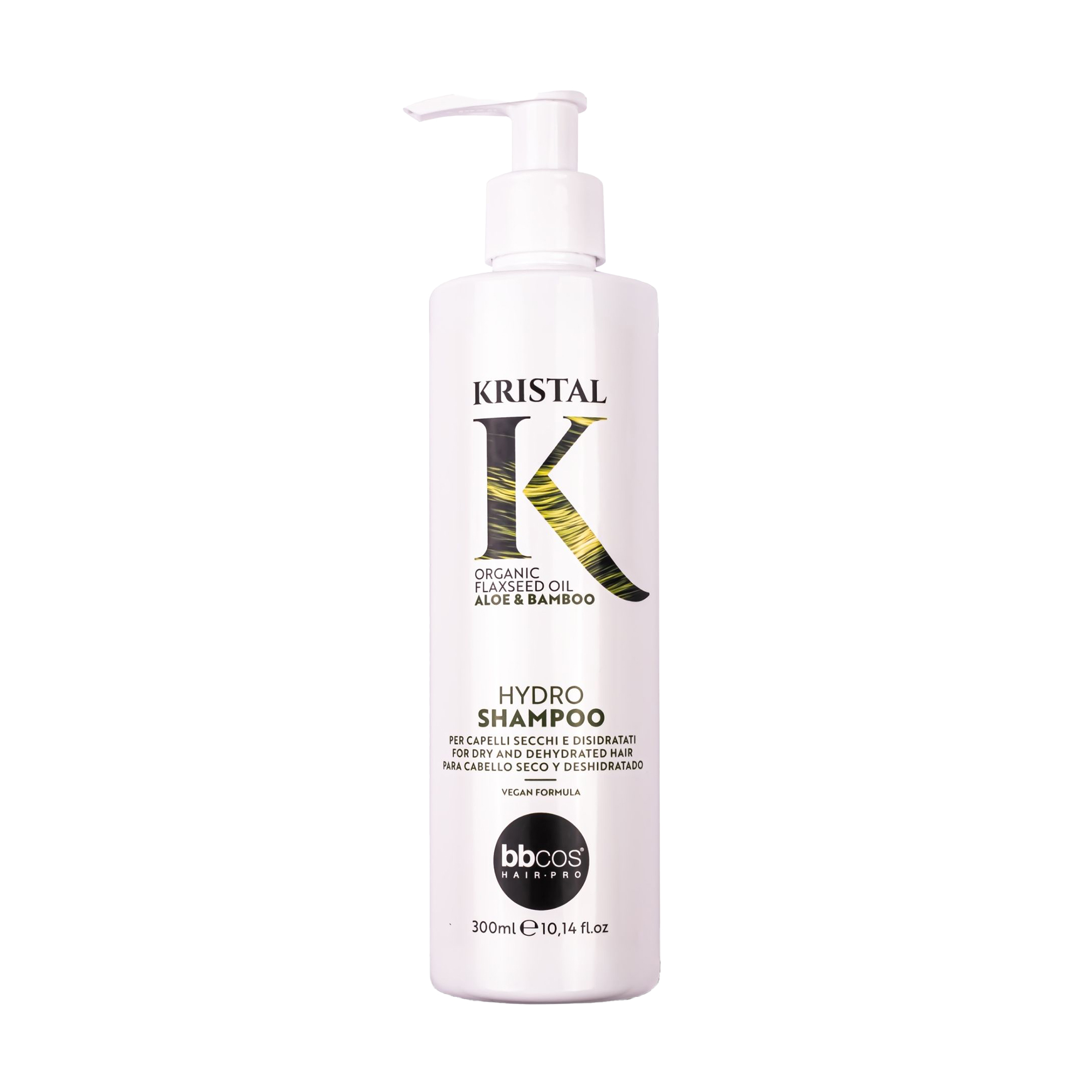 Зволожувальний шампунь для волосся BBcos Kristal Hydro Shampoo, 300 мл
