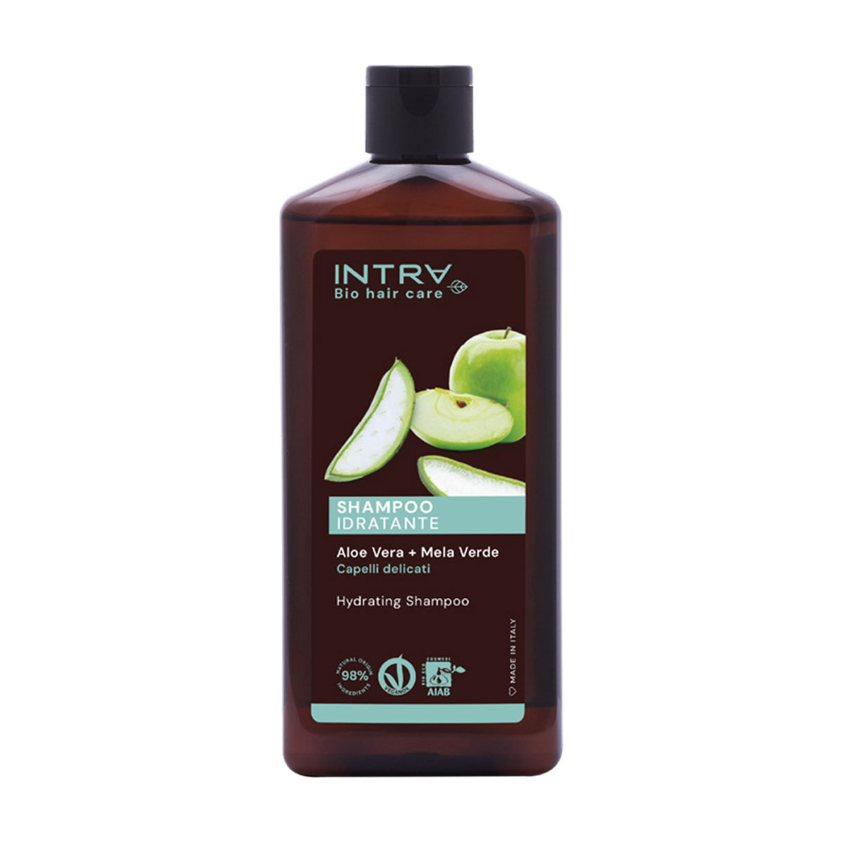 Зволожувальний шампунь для волосся Intra Aloe Vera &amp; Green Apple Shampoo, 250 мл