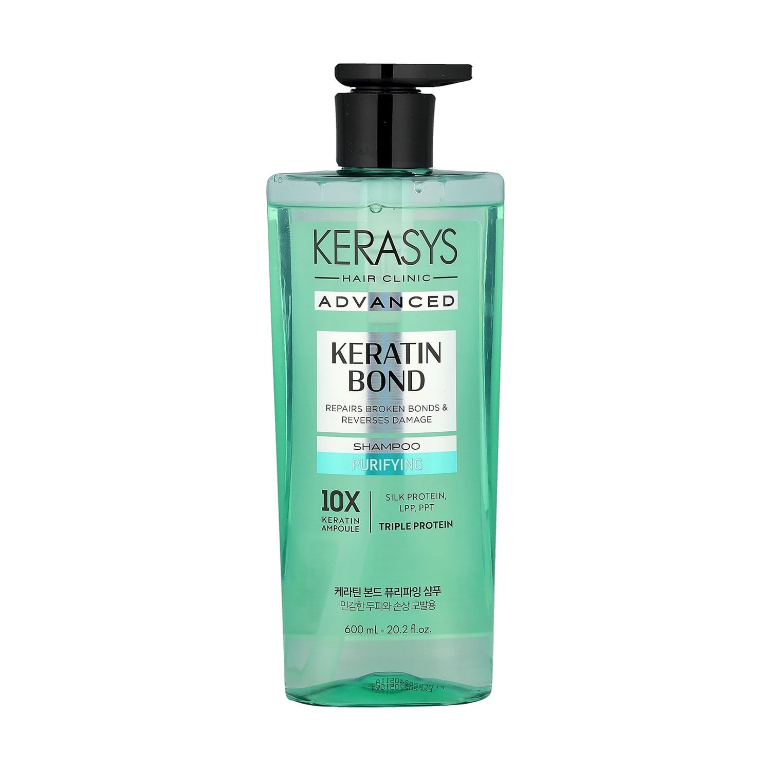Зволожувальний шампунь для волосся Kerasys Advanced Keratin Bond Purifying Shampoo, 600 мл