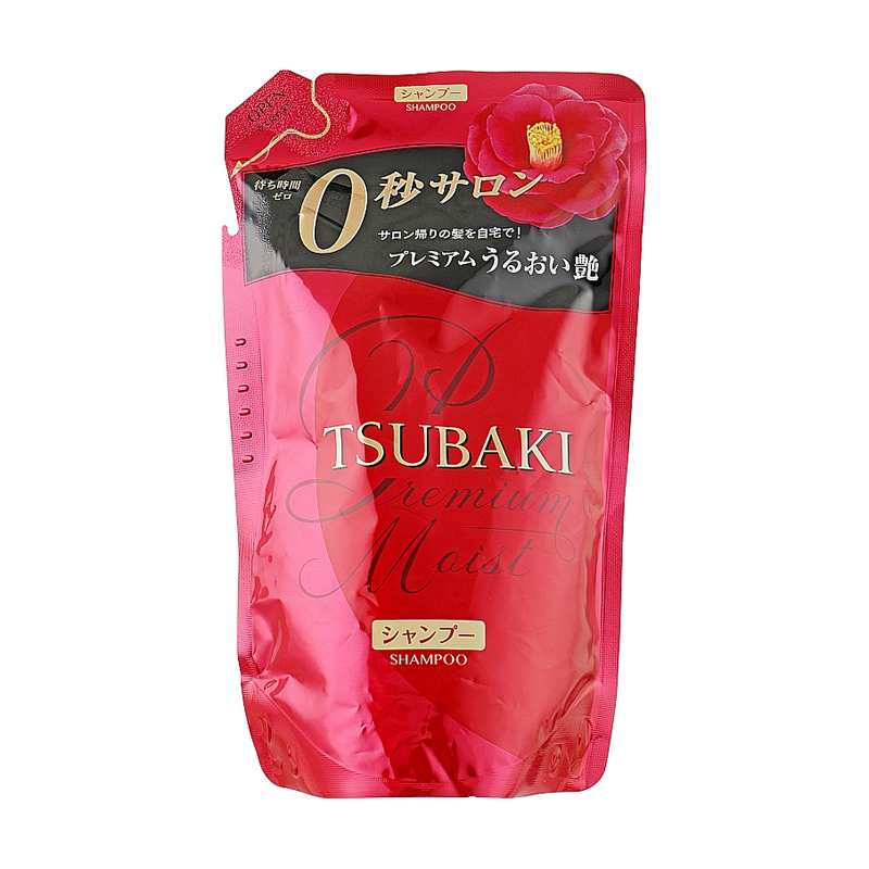 Зволожувальний шампунь для волосся Shiseido Tsubaki Premium Moist Shampoo, 300 мл (дойпак)