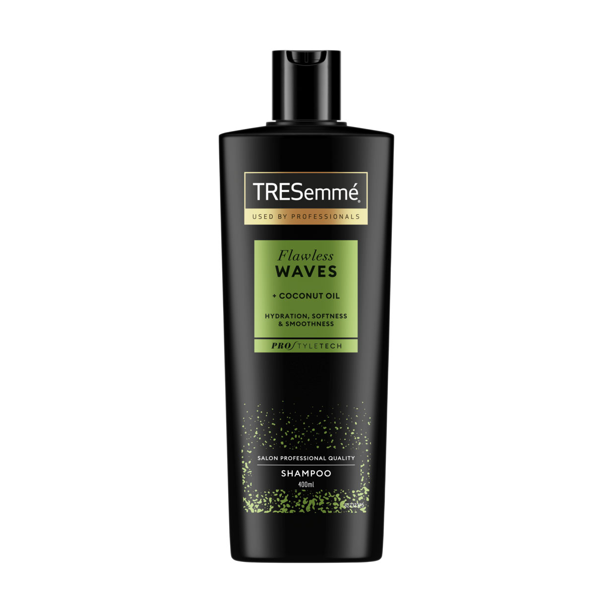 Зволожувальний шампунь для волосся TRESemme Flawless Waves Shampoo з екстрактом кокоса та алое вера, 400 мл