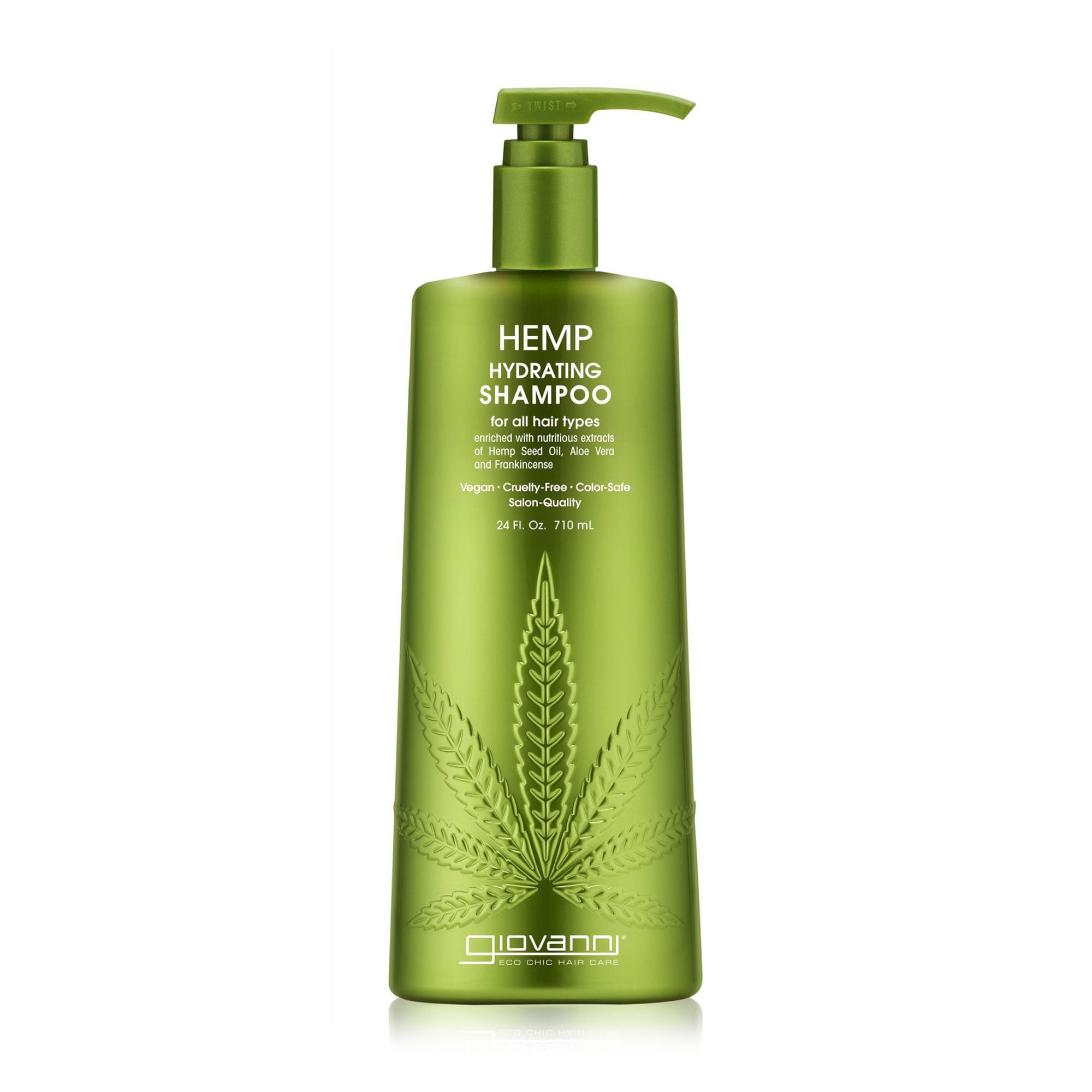 Зволожувальний шампунь Giovanni Hemp Hydrating Shampoo для всіх типів волосся, з коноплею, 710 мл