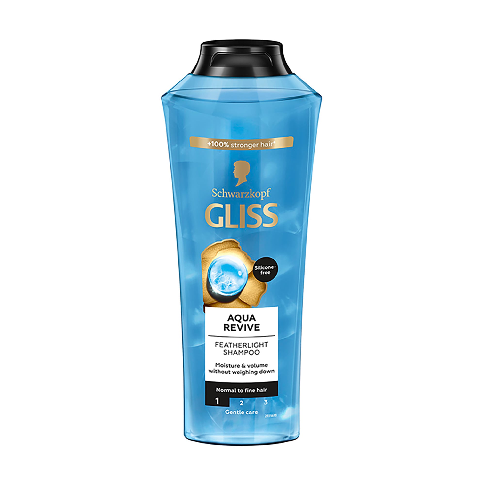 Зволожувальний шампунь Gliss Aqua Revive для нормального та сухого волосся, 400 мл