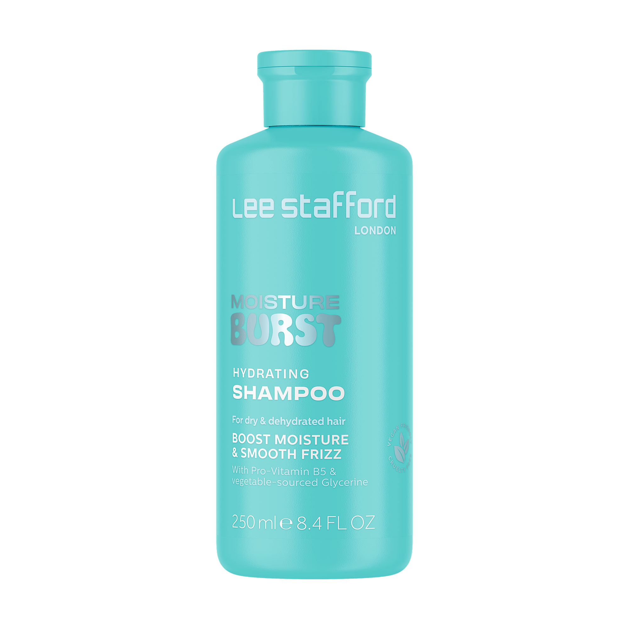 Зволожувальний шампунь Lee Stafford Moisture Burst Hydrating Shampoo для сухого та зневодненого волосся, 250 мл