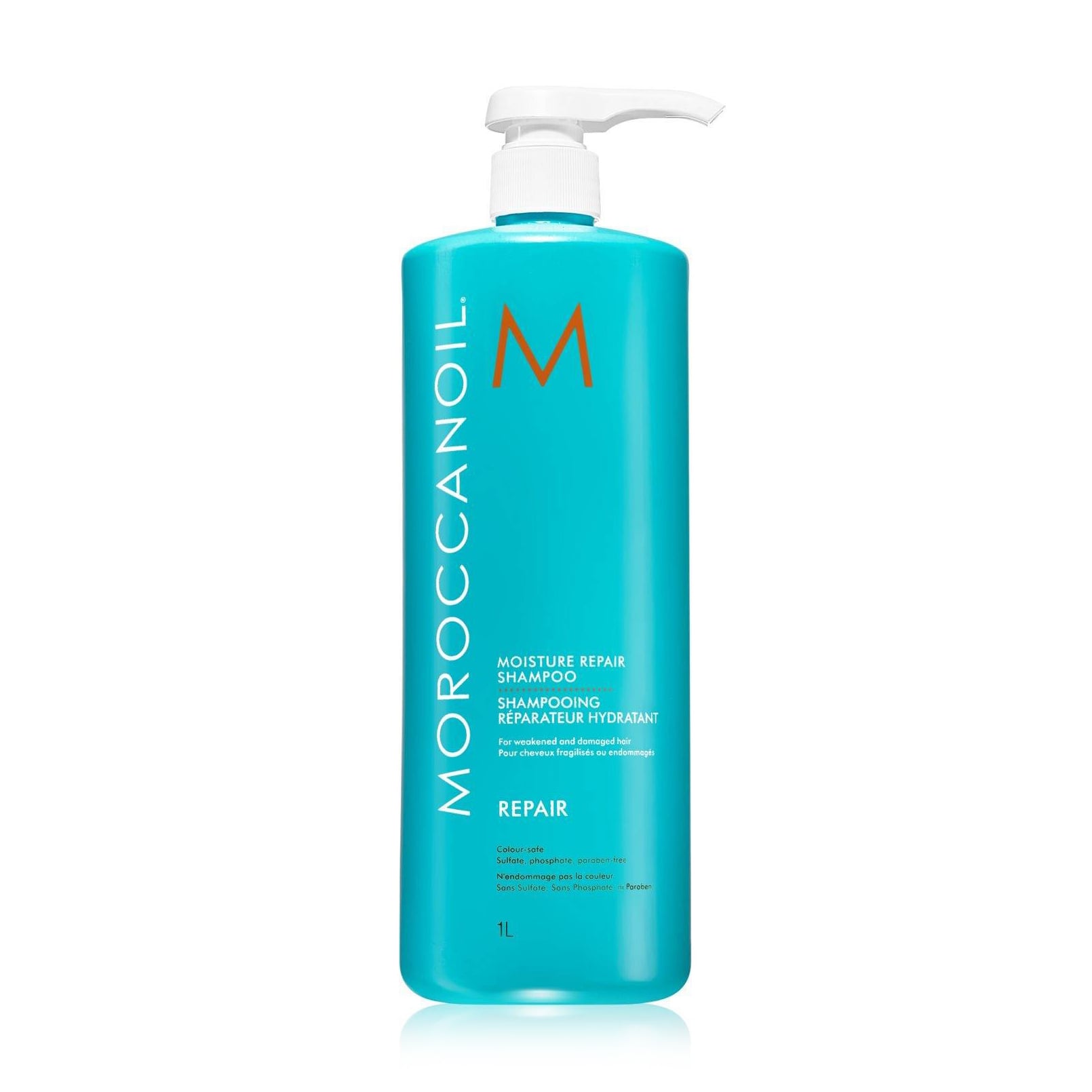 Зволожувальний шампунь Moroccanoil Moisture Repair Shampoo для відновлення волосся, 1 л