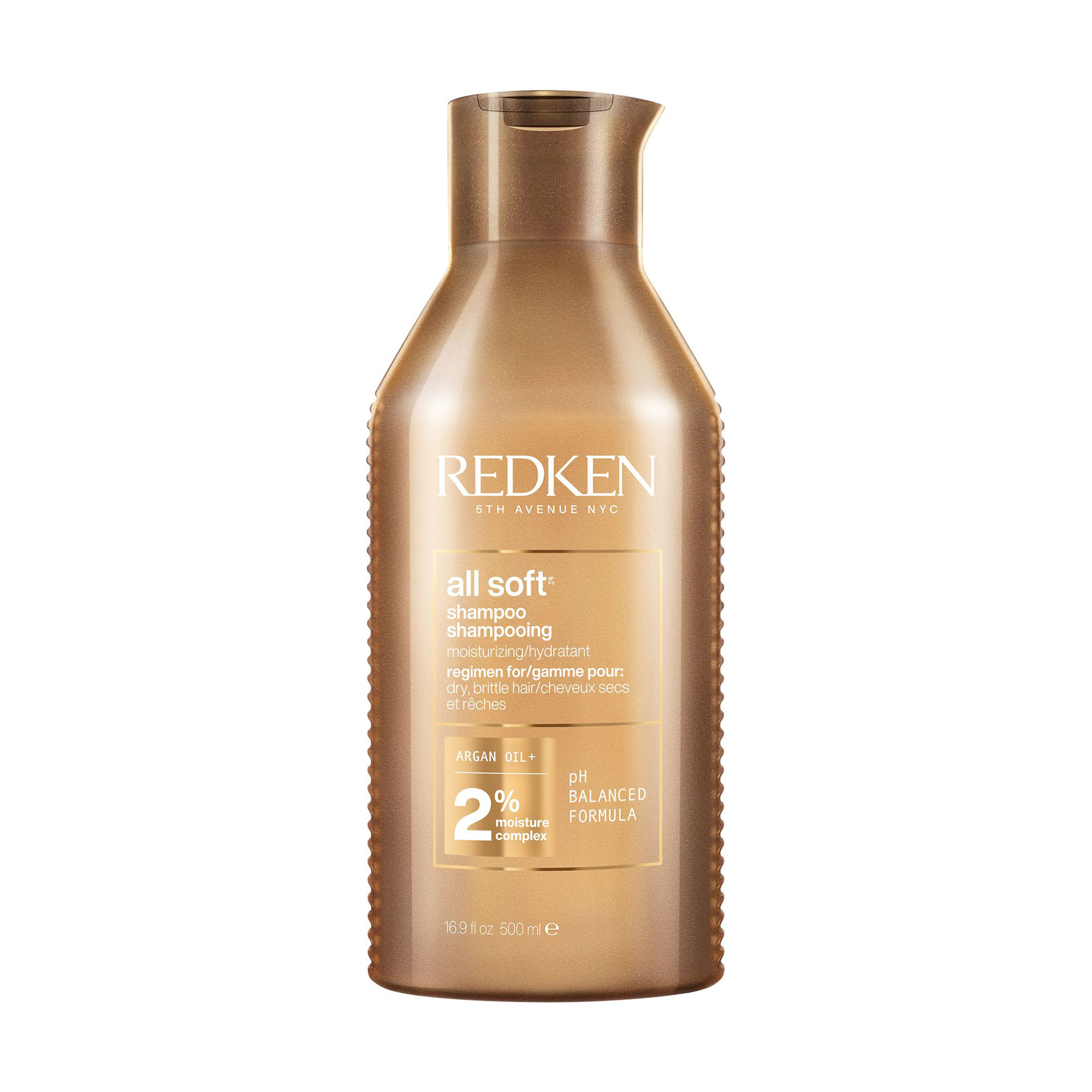 Зволожувальний шампунь Redken All Soft Shampoo для сухого та ламкого волосся, 500 мл