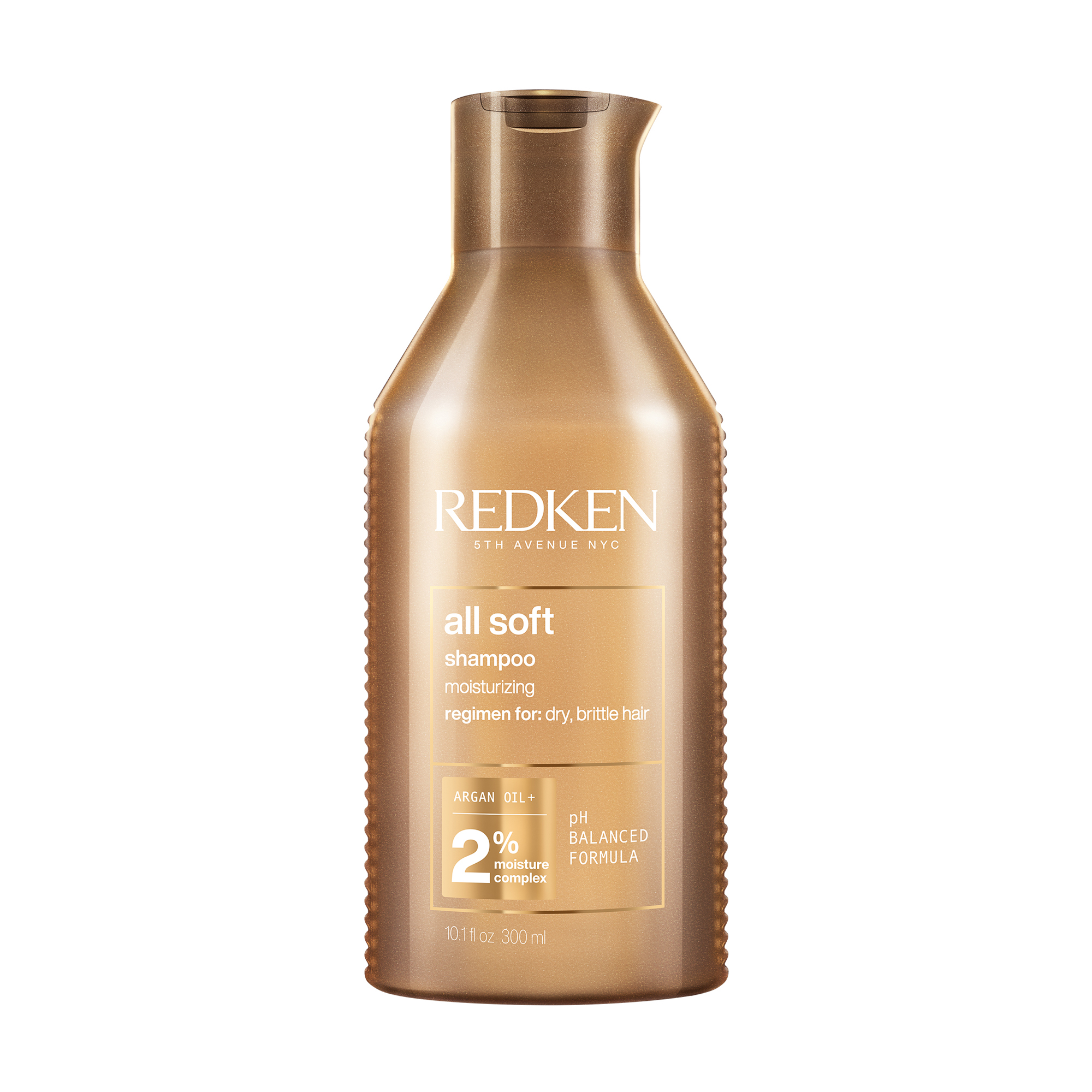 Зволожувальний шампунь Redken All Soft Shampoo для сухого та ламкого волосся, 300 мл