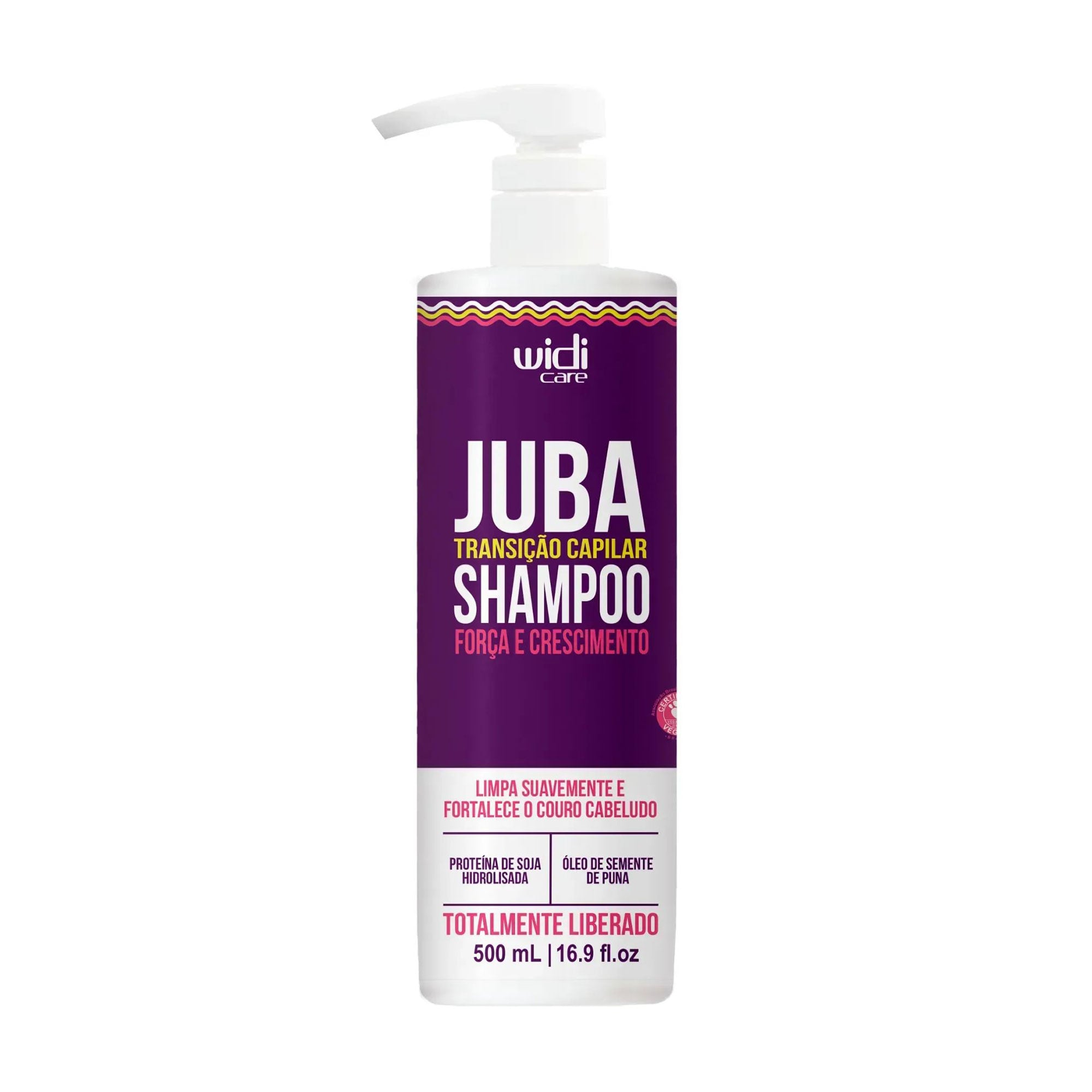 Зволожувальний шампунь Widi Care Juba Shampoo для посилення завитка волосся, 500 мл