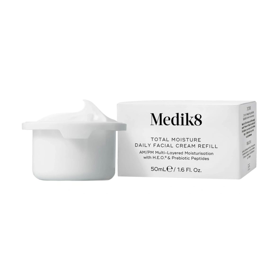 Зволожувальний щоденний крем для обличчя Medik8 Total Moisture Daily Facial Cream Refill, 50 мл (змінний блок)