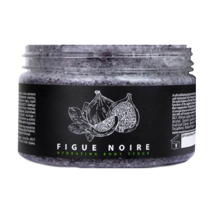 Зволожувальний скраб для тіла Chystotil Figue Noire Hydrating Body Scrub Чорний інжир, 250 мл