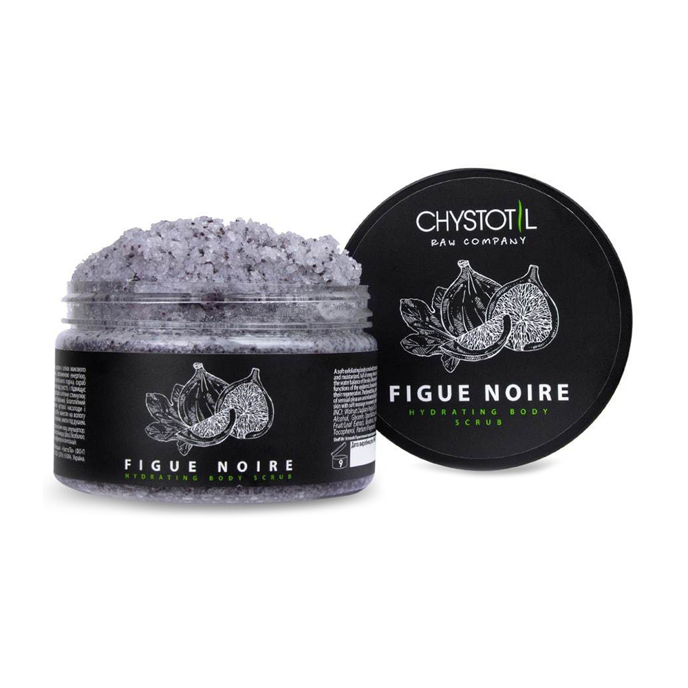 Зволожувальний скраб для тіла Chystotil Figue Noire Hydrating Body Scrub Чорний інжир, 98 мл