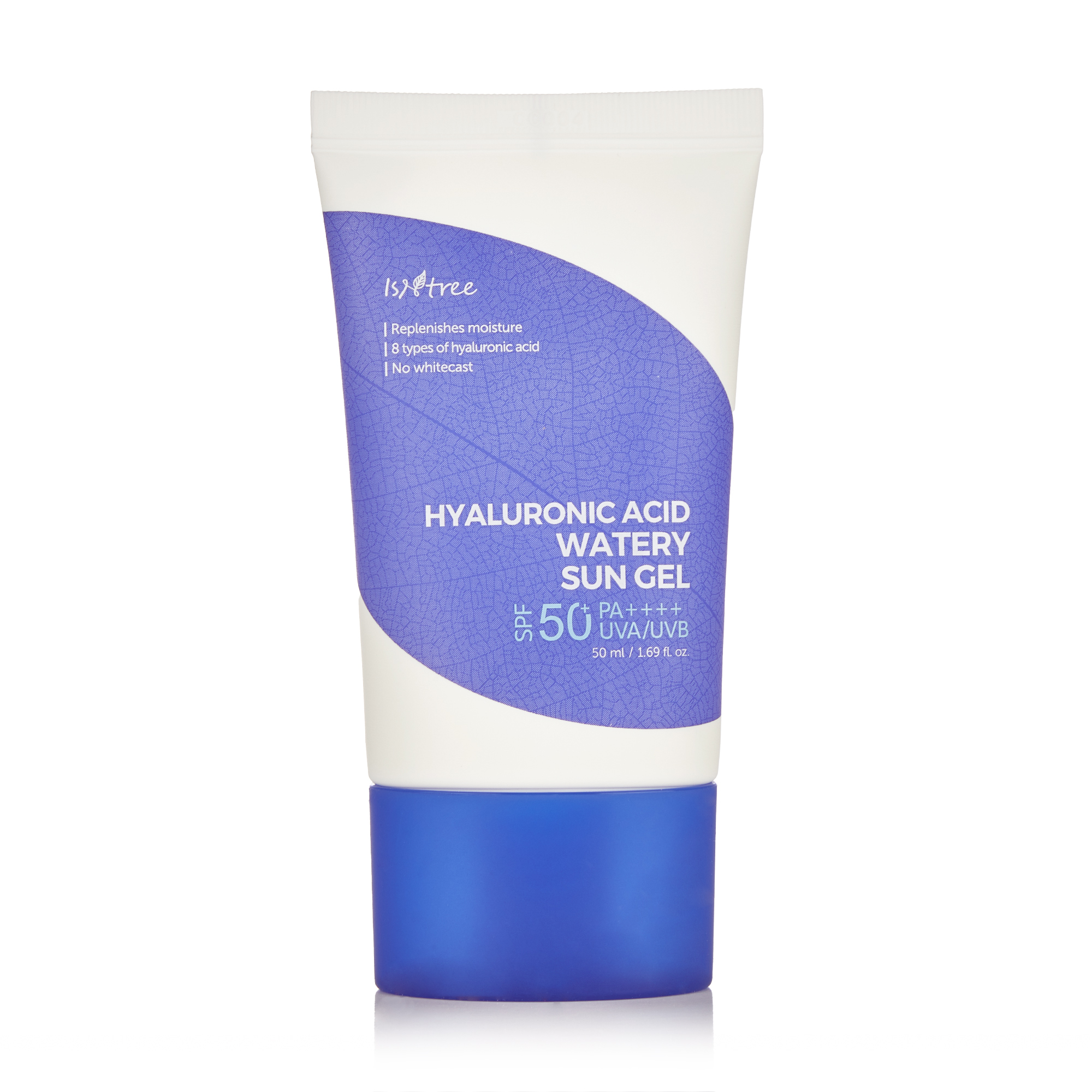 Зволожувальний сонцезахисний гель для обличчя IsNtree Hyaluronic Acid Watery Sun Gel SPF 50+ PA++++, 50 мл