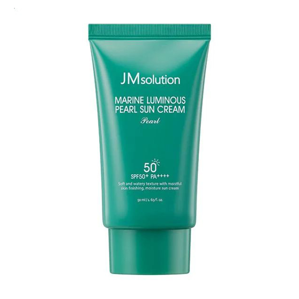 Зволожувальний сонцезахисний крем для обличчя та тіла JMsolution Marine Luminous Pearl Sun Cream Pearl, SPF 50 PA++++, 50 мл