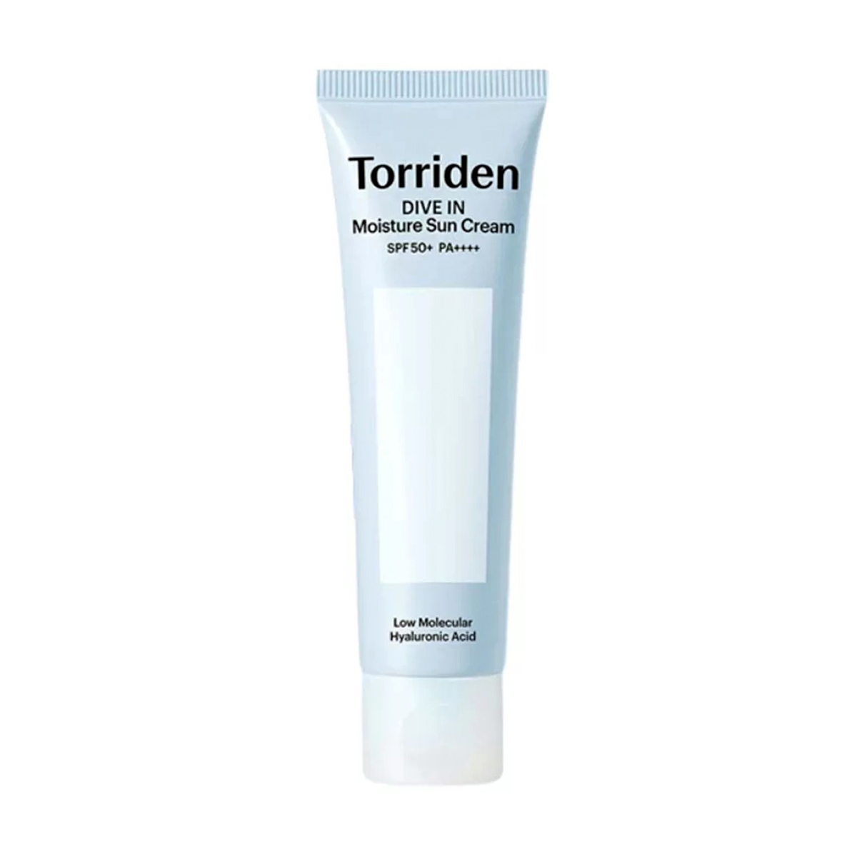 Зволожувальний сонцезахисний крем для обличчя Torriden Dive In Low Molecular Hyaluronic Acid Moisture Sun Cream SPF 50+ PA++++, 60 мл
