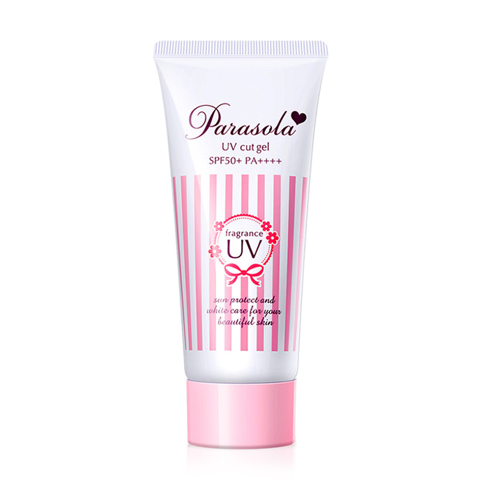 Зволожувальний сонцезахисний UV гель для обличчя Naris Cosmetics Parasola Fragrance SPF 50+ / PA++++, 90 г