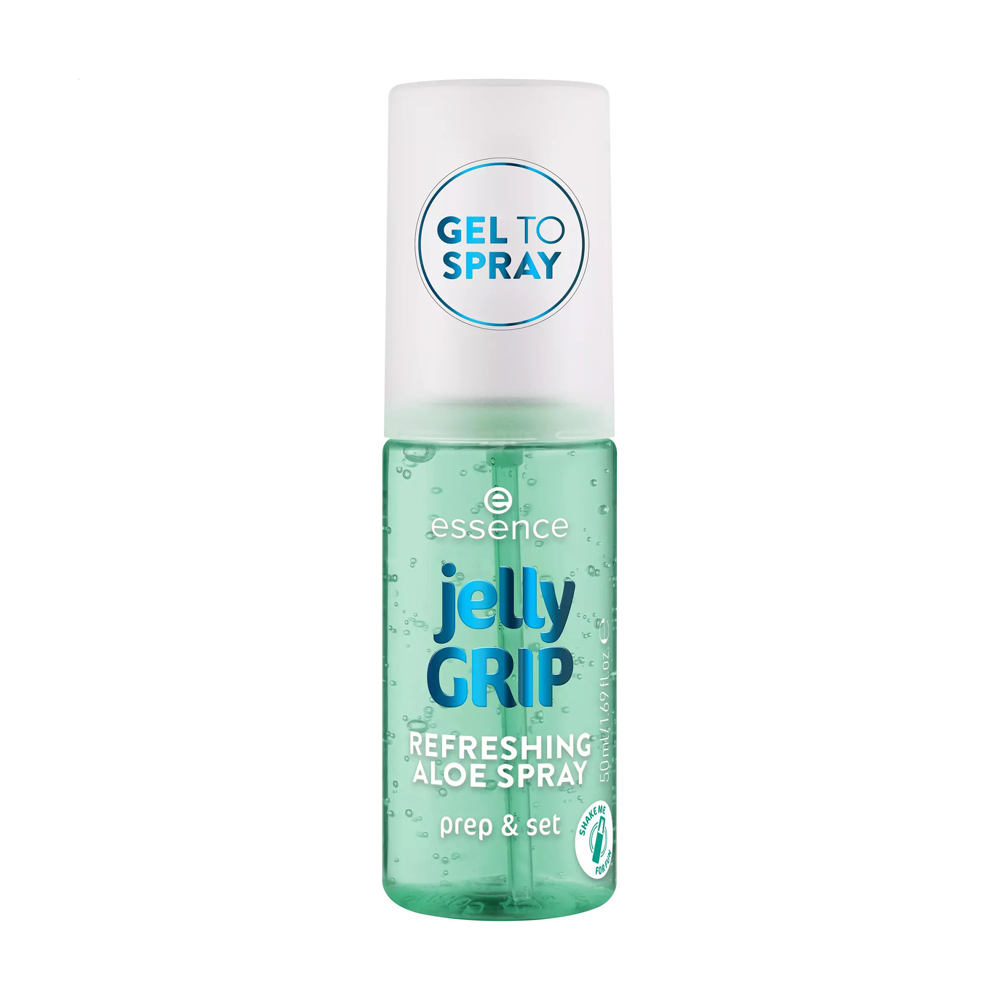 Зволожувальний спрей для обличчя Essence Jelly Grip Refreshing Aloe Spray з алое вера, 50 мл