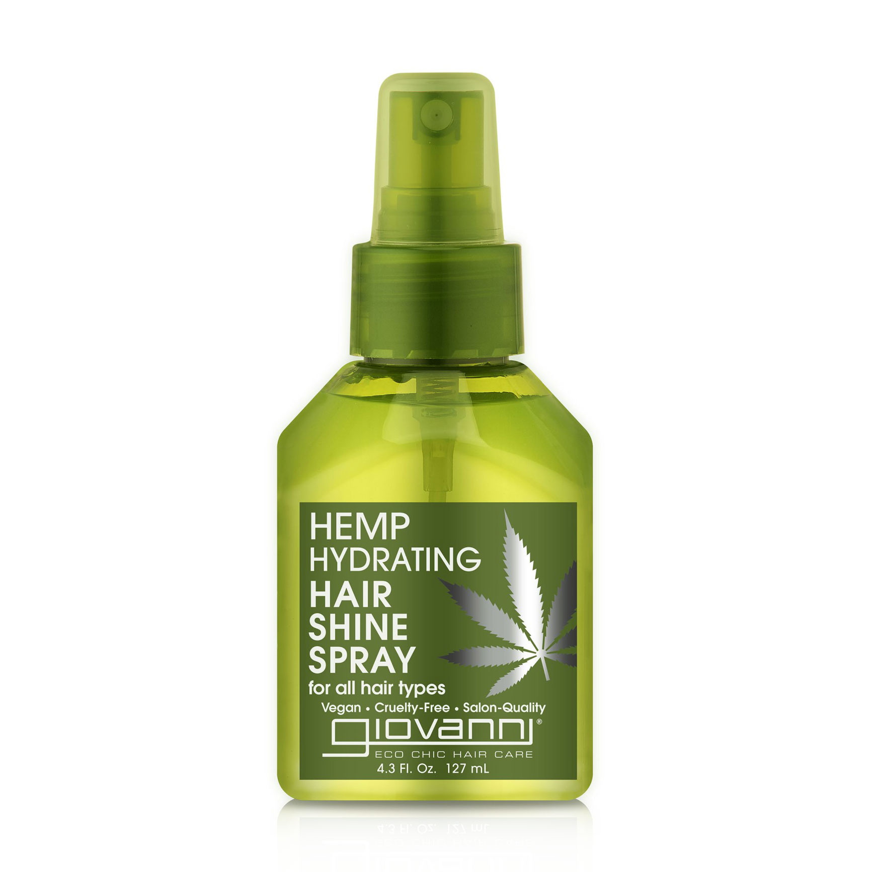 Зволожувальний спрей Giovanni Hemp Hydrating Hair Shine Spray для всіх типів волосся, з коноплею, 127 мл