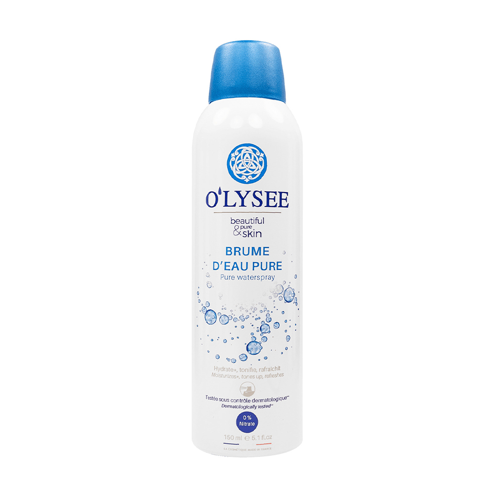 Зволожувальний спрей-міст для обличчя та тіла O'LYSEE Beauty Waterspray, 150 мл