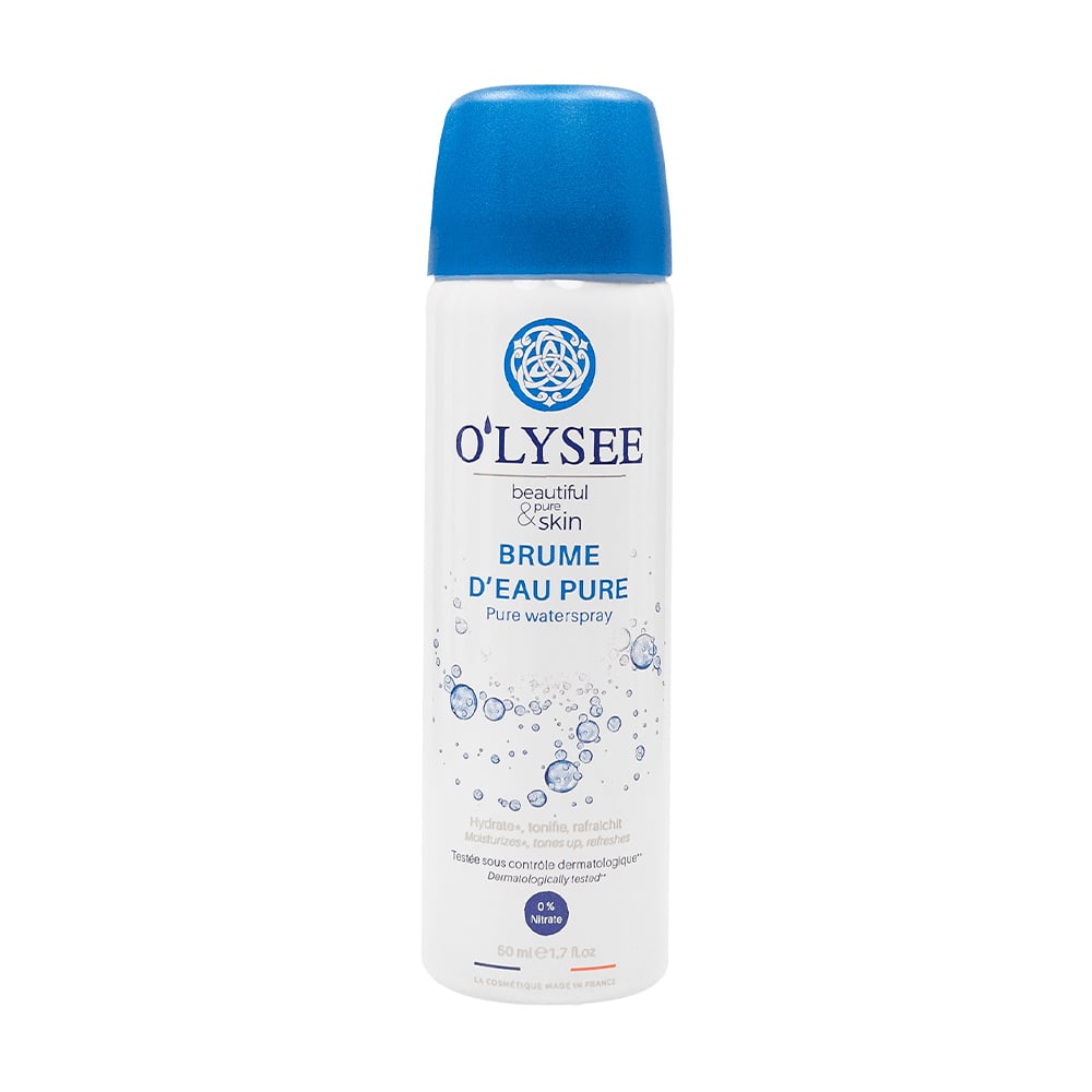 Зволожувальний спрей-міст для обличчя та тіла O'LYSEE Beauty Waterspray, 50 мл