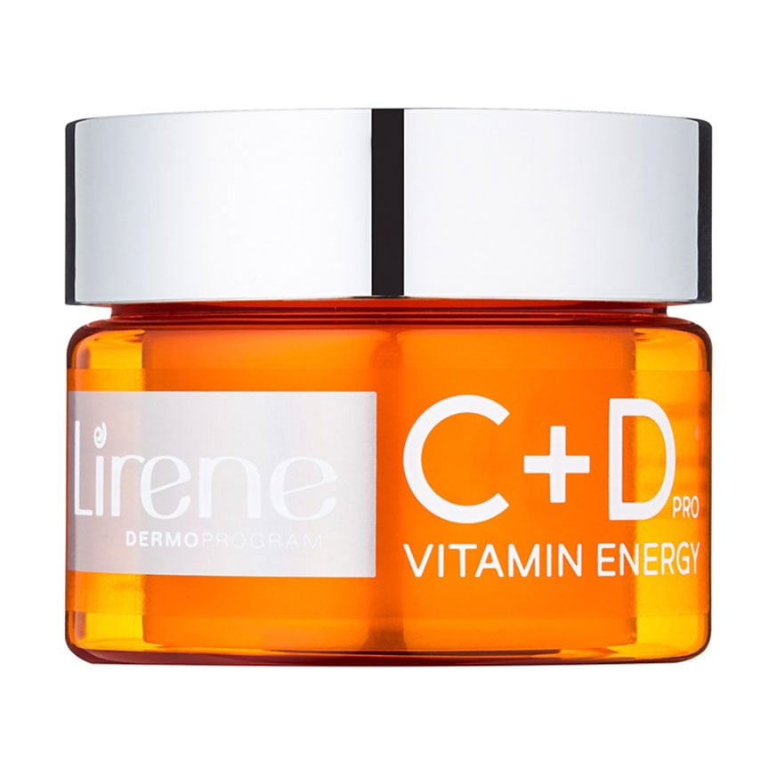 Зволожувальний та освітлювальний крем-гель для обличчя Lirene C+D Pro Vitamin Energy, 50 мл