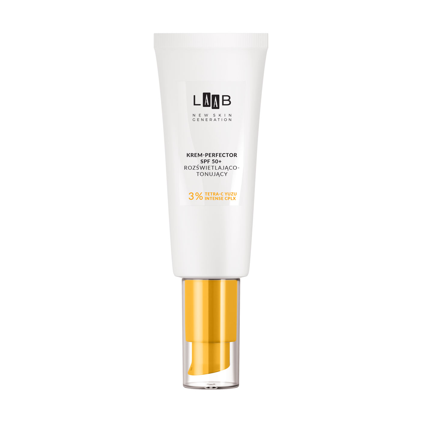 Зволожувальний та освітлювальний крем-перфектор для обличчя AA Cosmetics LAAB SPF 50+, 50 мл