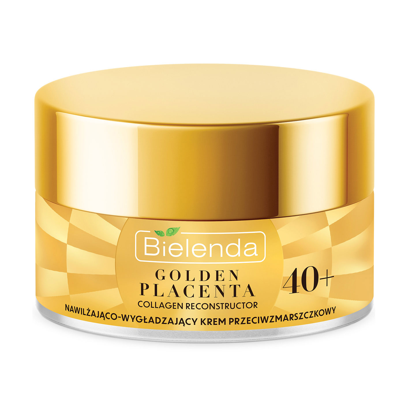 Зволожувальний та розгладжувальний крем для обличчя Bielenda Golden Placenta Collagen Reconstructor Cream 40+ проти зморшок, 50 мл