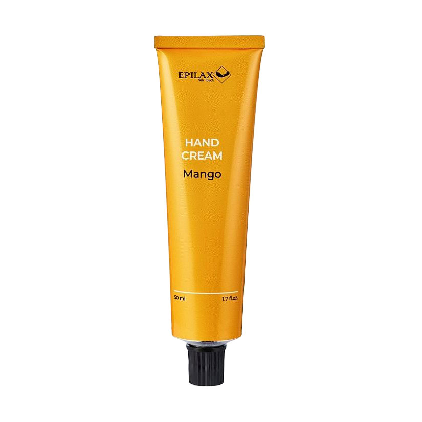 Зволожувальний та живильний крем для рук Epilax Silk Touch Hand Cream, Mango, 50 мл