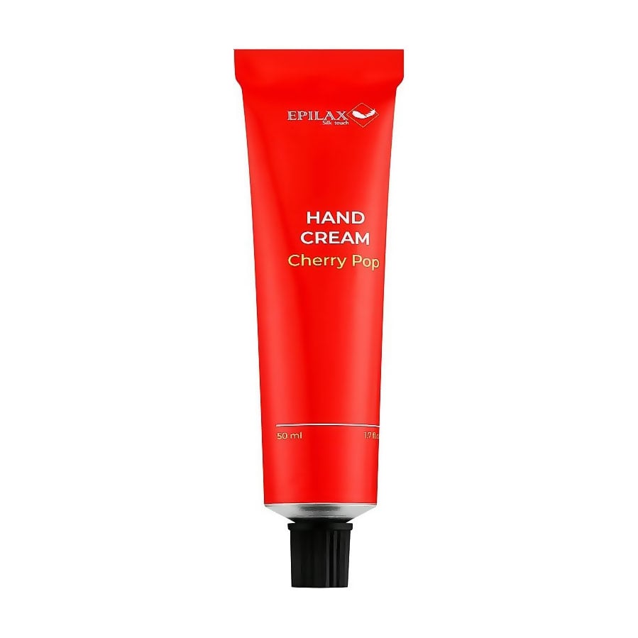 Зволожувальний та живильний крем для рук Epilax Silk Touch Hand Cream, Cherry Pop, 50 мл