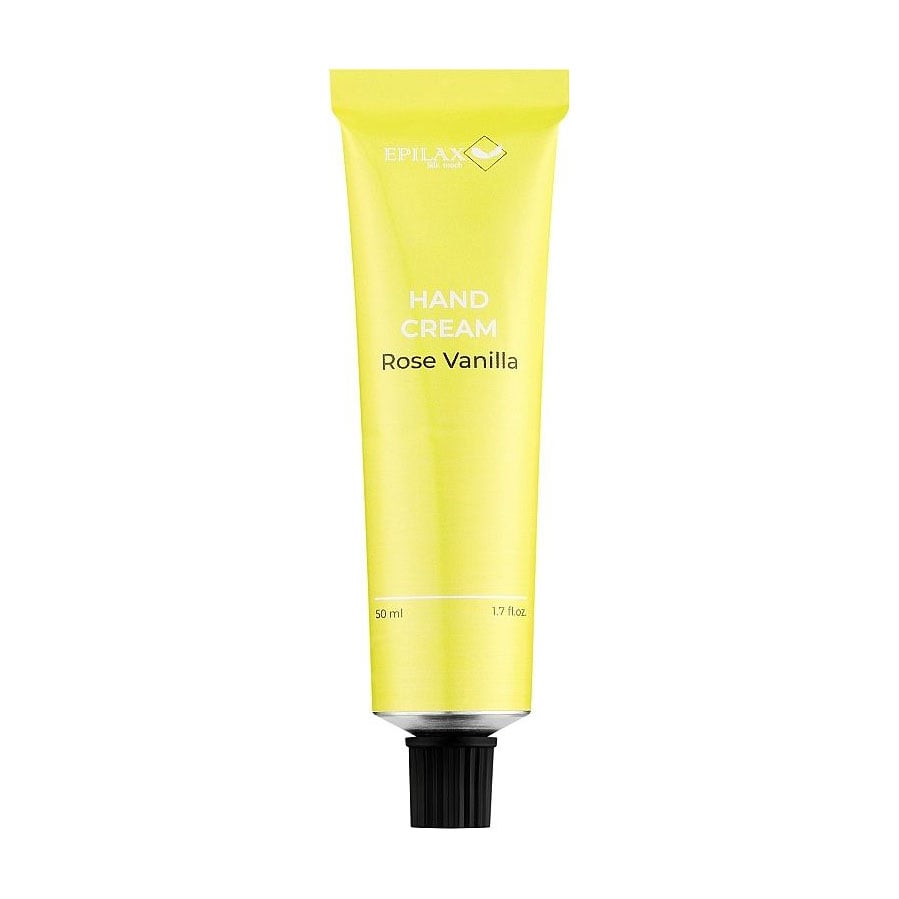 Зволожувальний та живильний крем для рук Epilax Silk Touch Hand Cream, Rose Vanilla, 50 мл