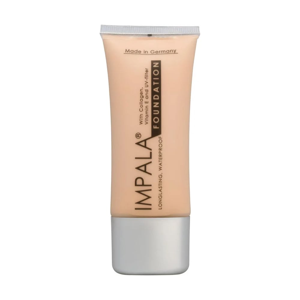 Зволожувальний тональний крем для обличчя Impala Long Lasting Waterproof Foundation 01, 30 мл