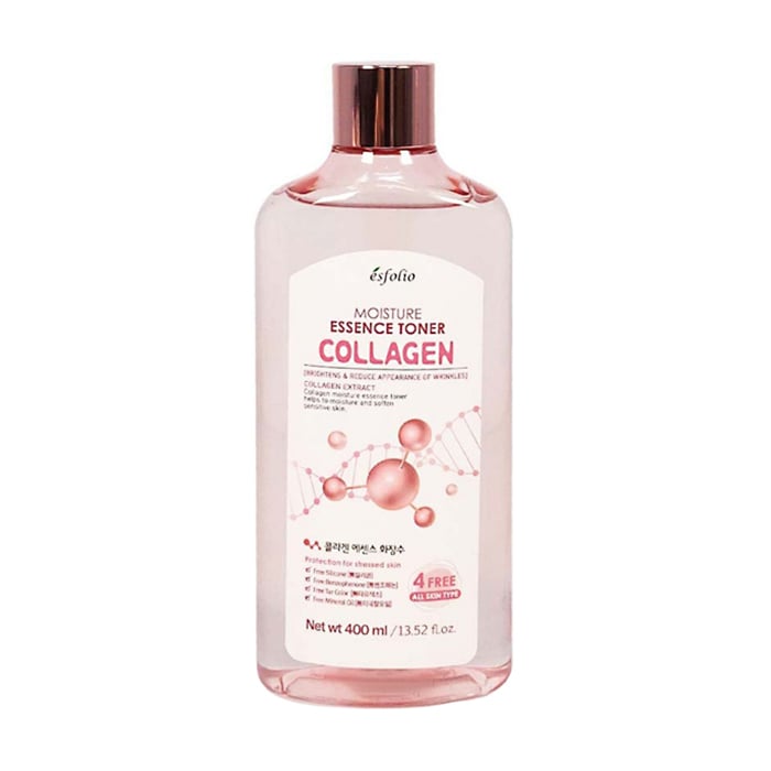 Зволожувальний тонер для обличчя Esfolio Moisture Essence Toner Collagen з колагеном, 400 мл