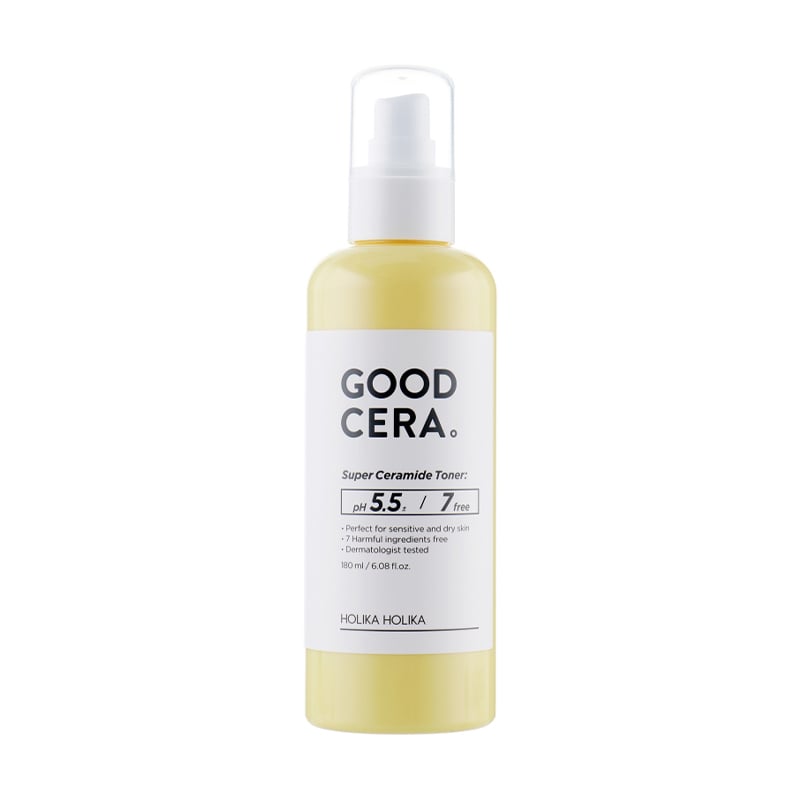 Зволожувальний тонер для обличчя Holika Holika Good Cera Super Ceramide Toner для чутливої та сухої шкіри, 180 мл