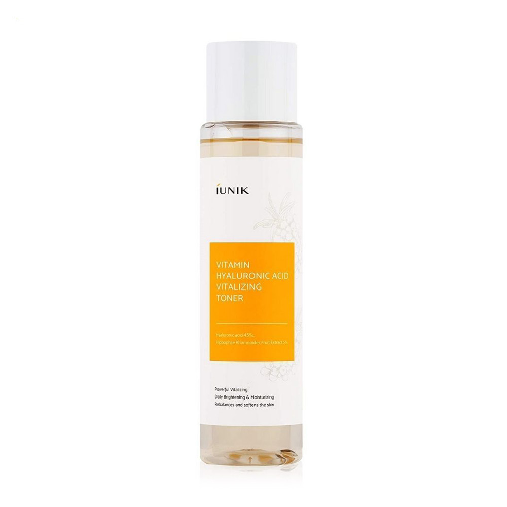 Зволожувальний тонер для обличчя IUNIK Vitamin Hyaluronic Acid Vitalizing Toner, 200 мл