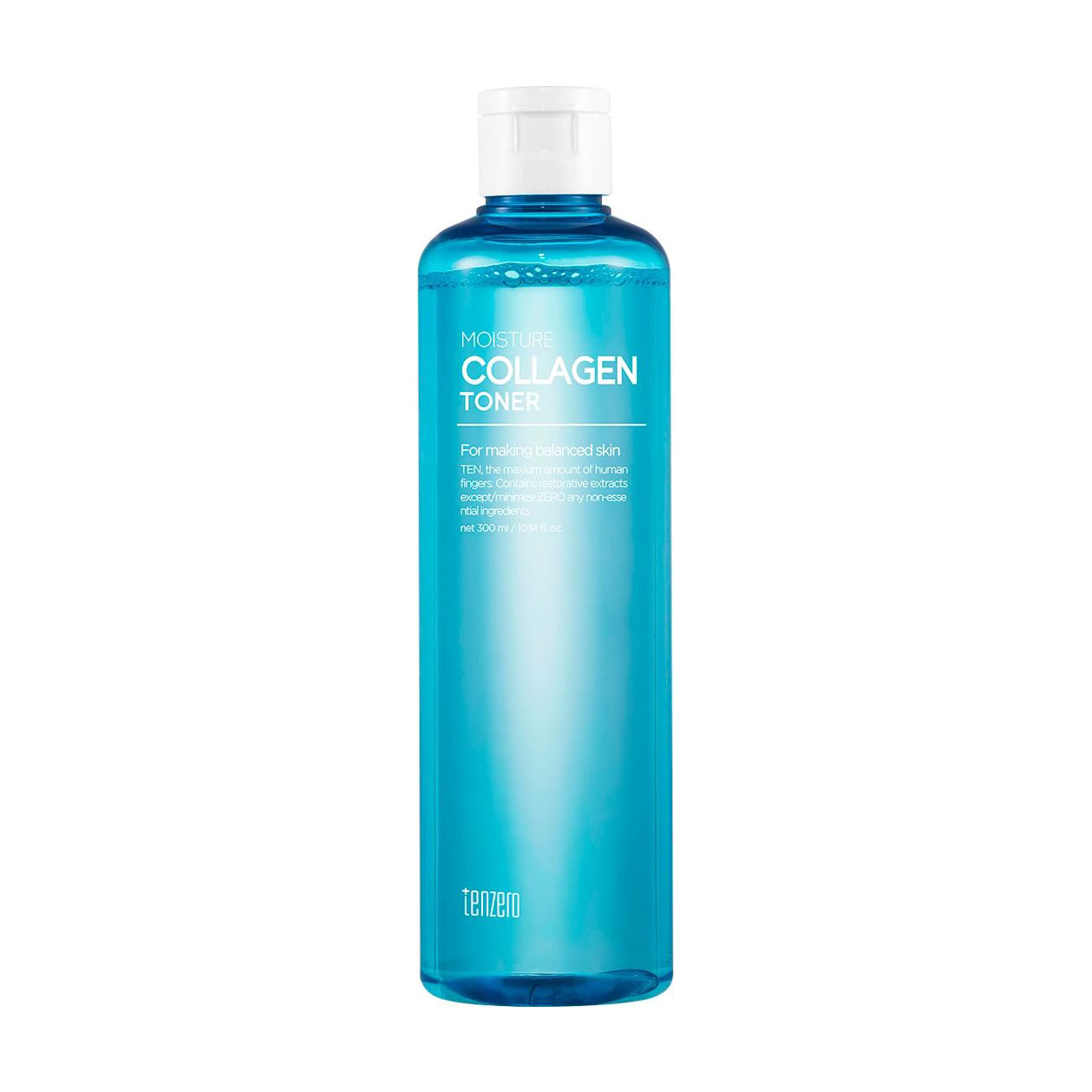 Зволожувальний тонер для обличчя Tenzero Moisture Collagen Toner, 300 мл