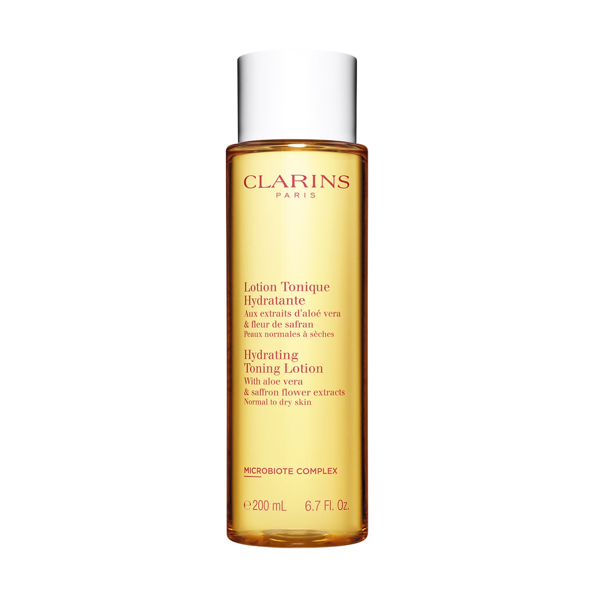 Зволожувальний тонізувальний лосьйон Clarins Hydrating Toning Lotion для нормальної та сухої шкіри обличчя, 200 мл