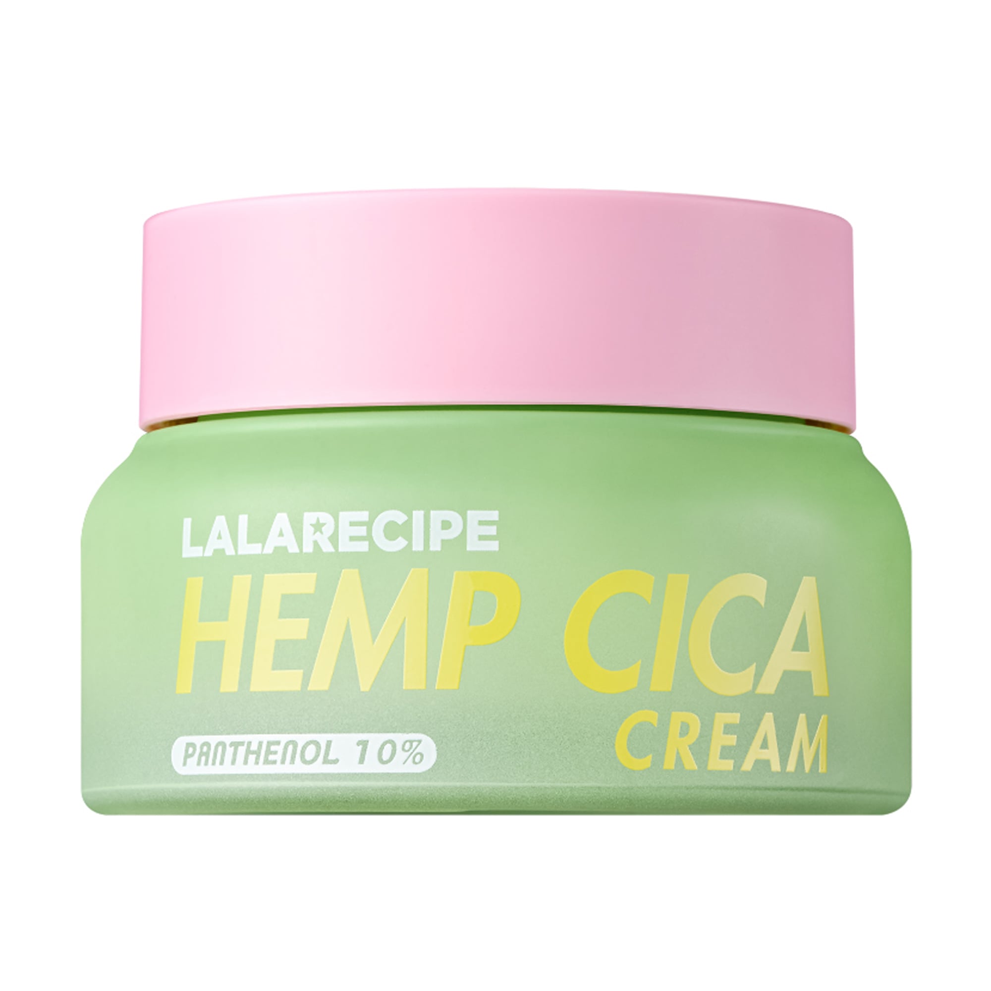 Зволожувальний заспокійливий крем для обличчя Lalarecipe Hemp Cica Cream з екстрактом насіння коноплі, 50 мл