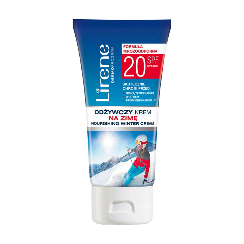 Зимовий крем для обличчя Lirene Nourishing Winter Cream SPF20,  50 мл
