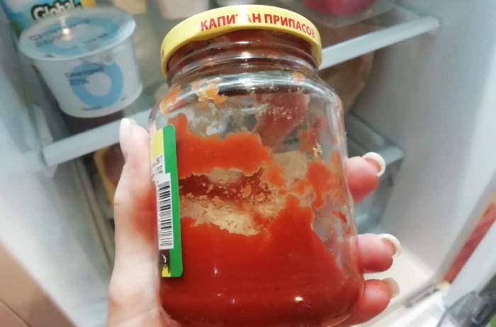 Як зберігати відкриту томатну пасту в холодильнику по 2-3 місяці0
