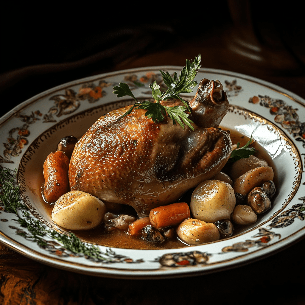 блюдо с глухарем