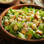 Классический рецепт салата Цезарь с пошаговым описанием.5