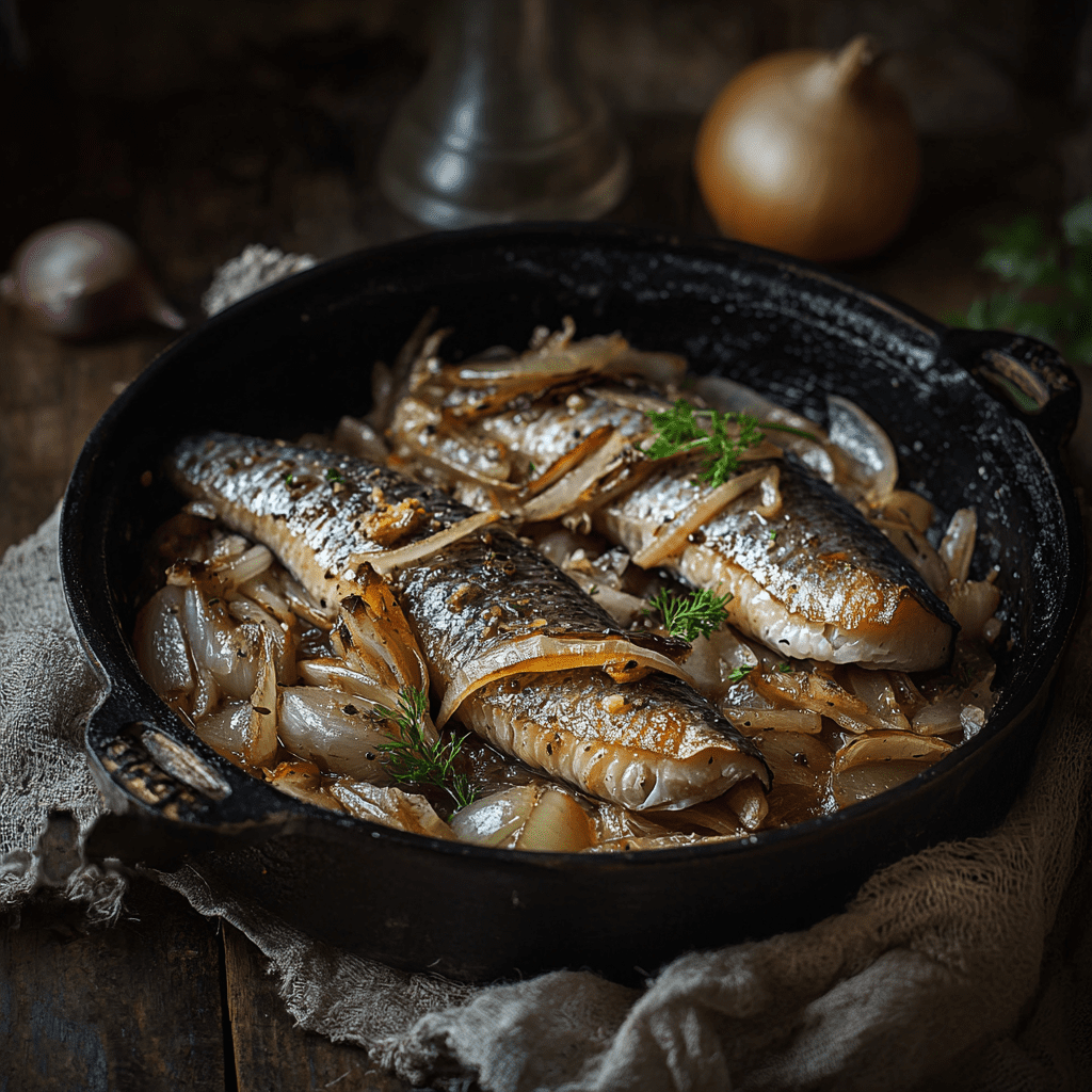 Классический рецепт селедки под шубой с луком.1