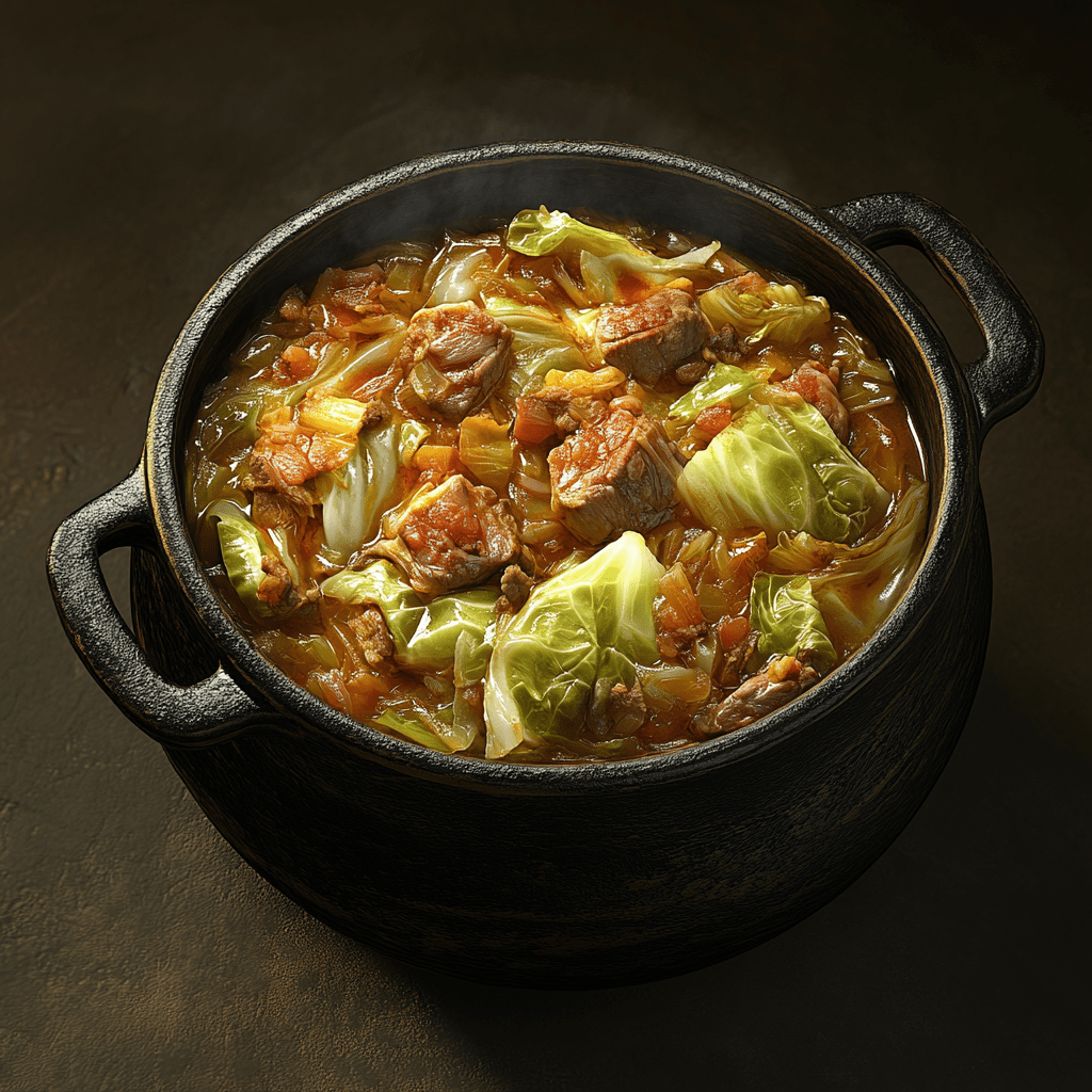 Классический рецепт щей с капустой и мясом.3
