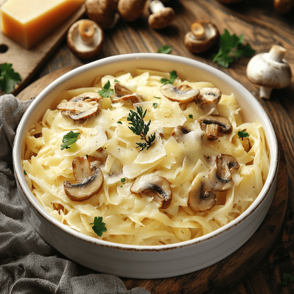 Классический рецепт жюльена с грибами и сыром.1